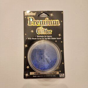 Royal Blue Glitter Darice Metallic Fine Premium Craft 10 Grams